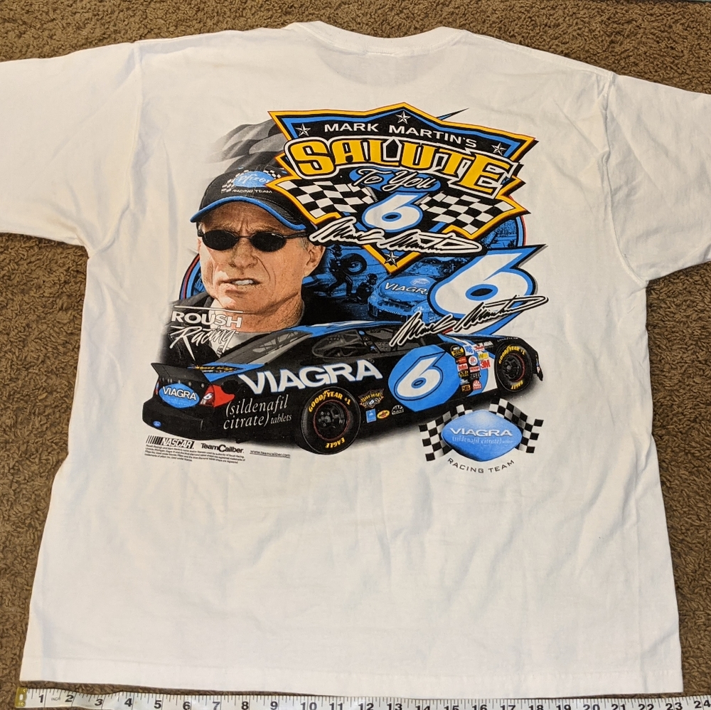 Men's XL Nascar Mark Martin Shirt